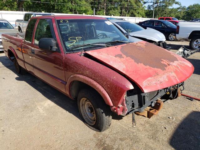 1GTCS195028253819 - 2002 GMC SONOMA RED photo 4