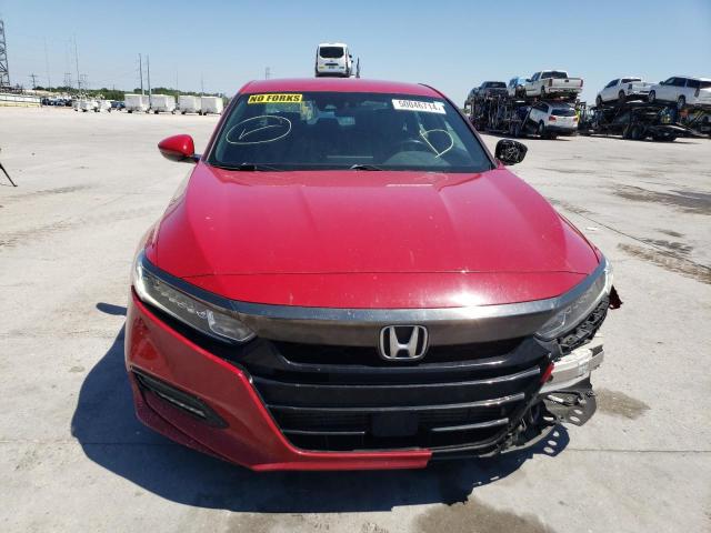 1HGCV1F39KA085036 - 2019 HONDA ACCORD SPORT RED photo 5