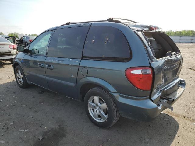 1D4GP45RX6B632111 - 2006 DODGE CARAVAN SXT TEAL photo 2