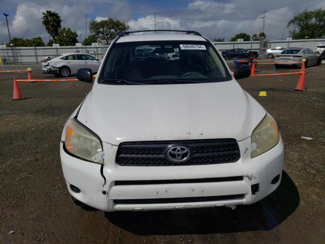 JTMZD33V885116128 - 2008 TOYOTA RAV4 WHITE photo 5