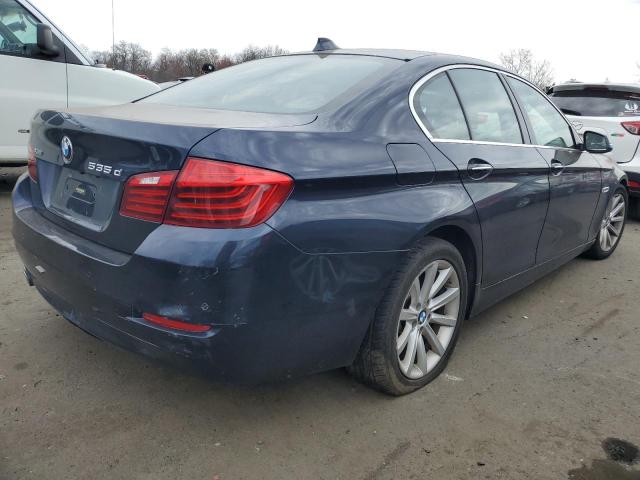 WBAFV3C54ED685914 - 2014 BMW 535 D XDRIVE BLUE photo 3