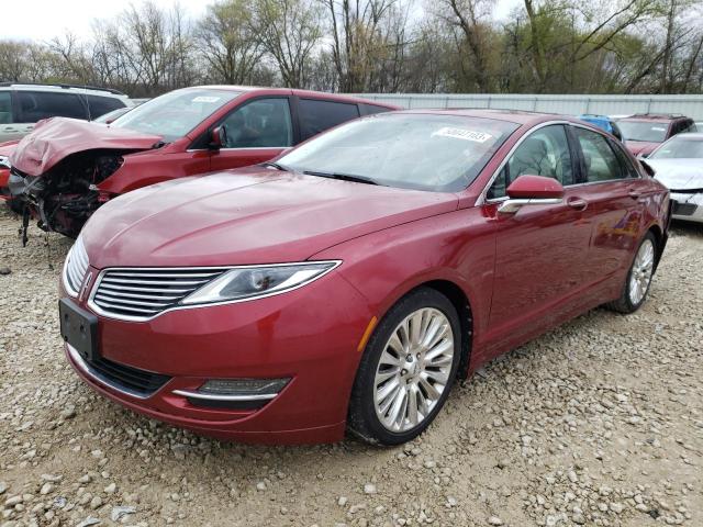 3LN6L2GK3DR802418 - 2013 LINCOLN MKZ RED photo 1