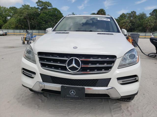 4JGDA5HBXFA459021 - 2015 MERCEDES-BENZ ML 350 4MATIC WHITE photo 5