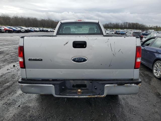 1FTRF12218KD43975 - 2008 FORD F150 SILVER photo 6