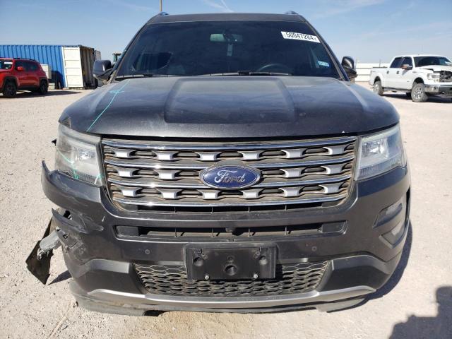 1FM5K7F82HGD16763 - 2017 FORD EXPLORER LIMITED BLACK photo 5