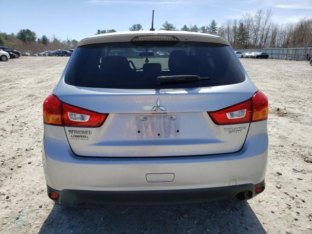 JA4AP3AU6GZ027223 - 2016 MITSUBISHI OUTLANDER ES SILVER photo 6