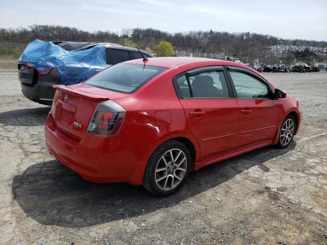 3N1CB61E97L722474 - 2007 NISSAN SENTRA SE-R SPEC V RED photo 3