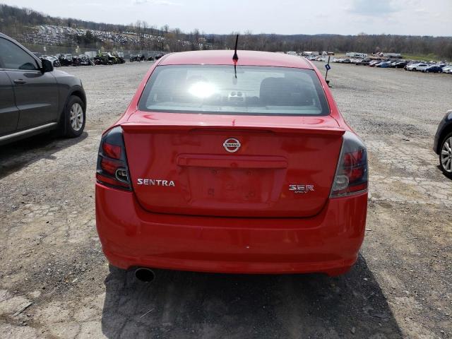 3N1CB61E97L722474 - 2007 NISSAN SENTRA SE-R SPEC V RED photo 6