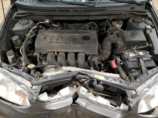 2T1BR30E05C383267 - 2005 TOYOTA COROLLA CE GRAY photo 11