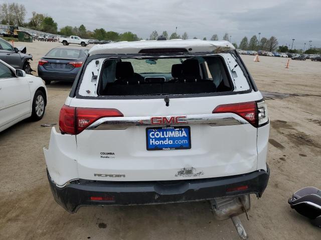 1GKKNKLA4KZ291535 - 2019 GMC ACADIA SLE WHITE photo 6