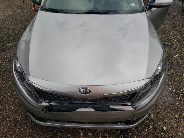 KNAGM4A74D5376163 - 2013 KIA OPTIMA LX SILVER photo 11