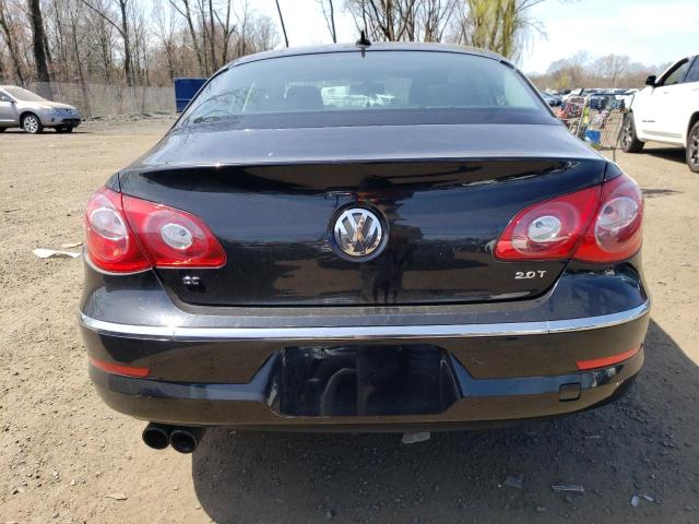 WVWMP7ANXCE549678 - 2012 VOLKSWAGEN CC SPORT BLACK photo 6