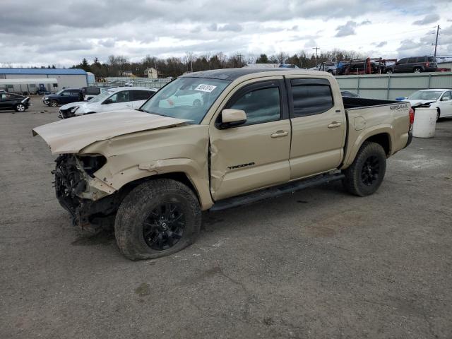 3TMCZ5AN5KM237710 - 2019 TOYOTA TACOMA DOUBLE CAB TAN photo 1