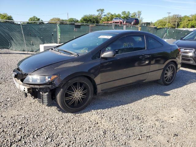 2HGFG1B62AH537853 - 2010 HONDA CIVIC LX BLACK photo 1