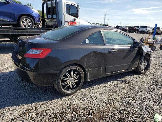 2HGFG1B62AH537853 - 2010 HONDA CIVIC LX BLACK photo 3