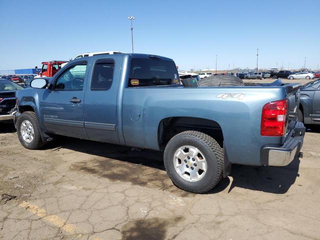 1GCRKSE75DZ101975 - 2013 CHEVROLET SILVERADO K1500 LT BLUE photo 2