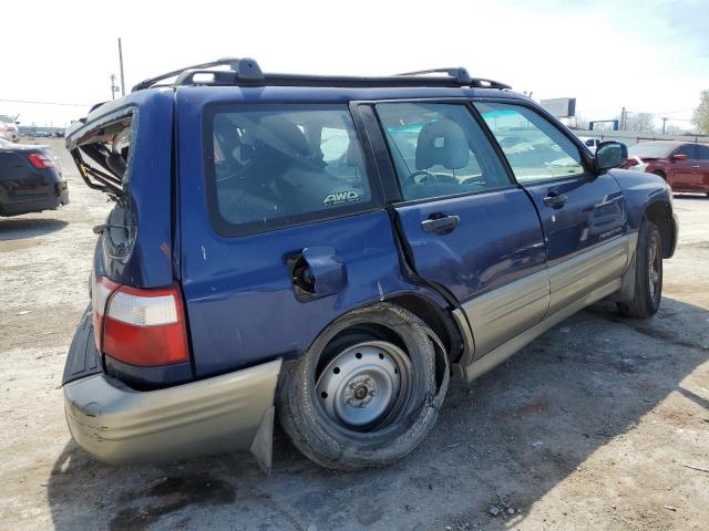 JF1SF65561H736464 - 2001 SUBARU FORESTER S BLUE photo 3