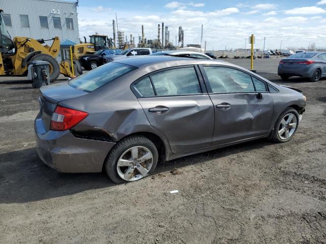 2HGFB2F56CH014912 - 2012 HONDA CIVIC LX BEIGE photo 3