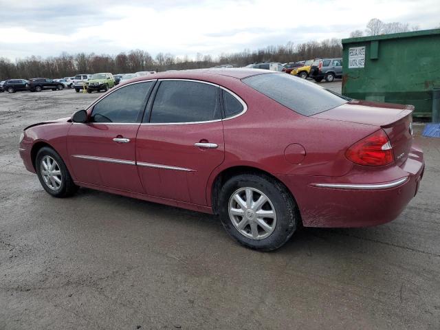 2G4WD532951213366 - 2005 BUICK LACROSSE CXL BURGUNDY photo 2