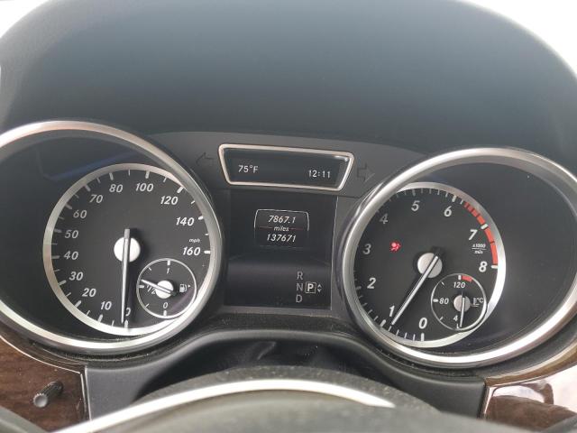 4JGDA5HB2CA025025 - 2012 MERCEDES-BENZ ML 350 4MATIC SILVER photo 9