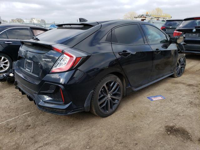 SHHFK7H43MU227631 - 2021 HONDA CIVIC SPORT 黑色 照片 3