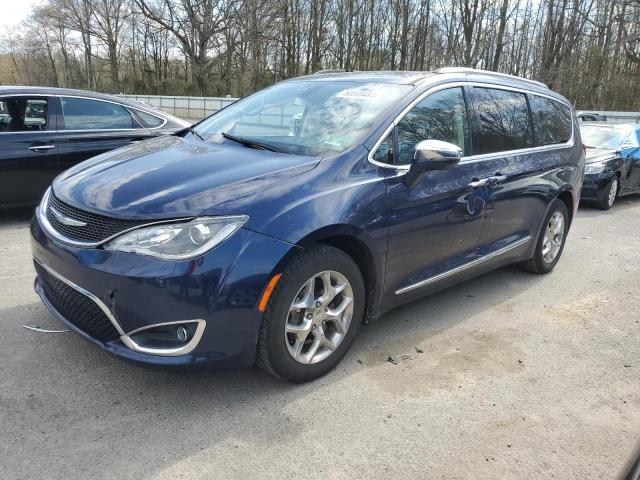 2C4RC1GG2JR273939 - 2018 CHRYSLER PACIFICA LIMITED BLUE photo 1