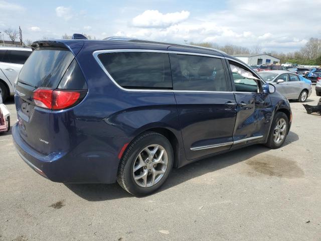 2C4RC1GG2JR273939 - 2018 CHRYSLER PACIFICA LIMITED BLUE photo 3