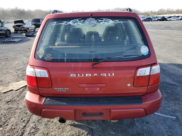 JF1SF65612H740769 - 2002 SUBARU FORESTER S 红色 照片 6
