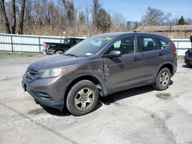 5J6RM4H38EL000569 - 2014 HONDA CR-V LX GRAY photo 1