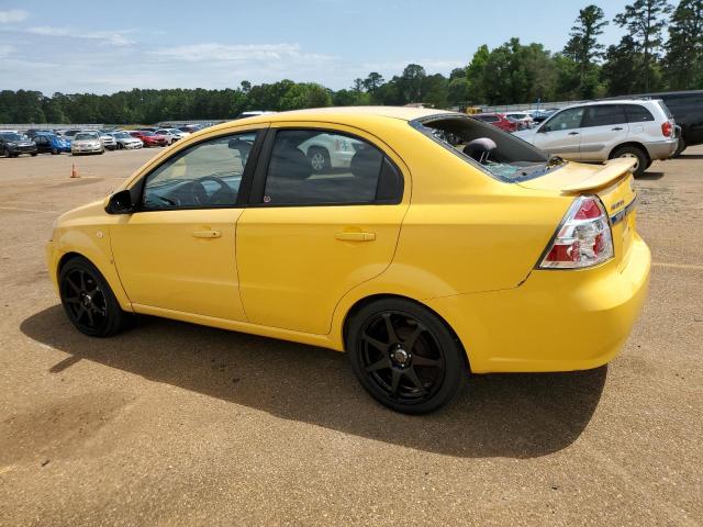KL1TD56638B086843 - 2008 CHEVROLET AVEO BASE YELLOW photo 2