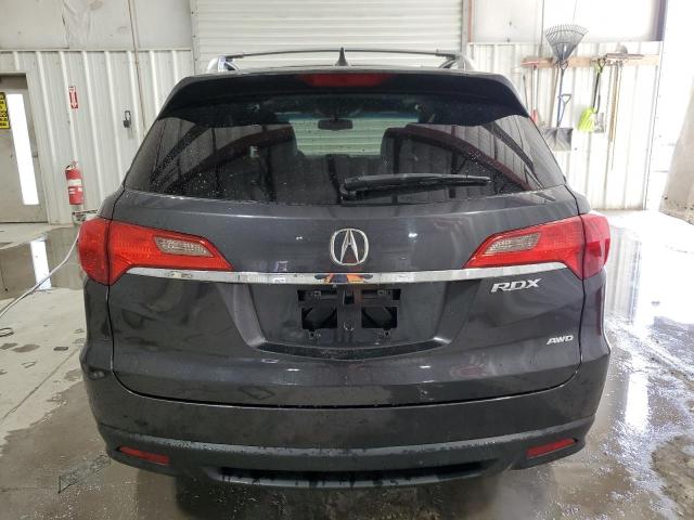 5J8TB4H37FL007310 - 2015 ACURA RDX GRAY photo 6