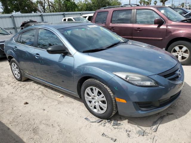 1YVHZ8BH8D5M12356 - 2013 MAZDA 6 SPORT GRAY photo 4