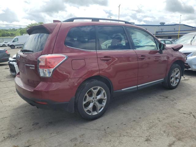 JF2SJAWC5HH800661 - 2017 SUBARU FORESTER 2.5I TOURING BURGUNDY photo 3