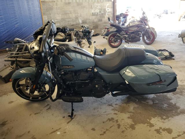 1HD1KB715RB643856 - 2024 HARLEY-DAVIDSON FLHX Blau Foto 3