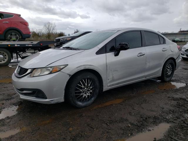 19XFB2F59DE034230 - 2013 HONDA CIVIC LX SILVER photo 1