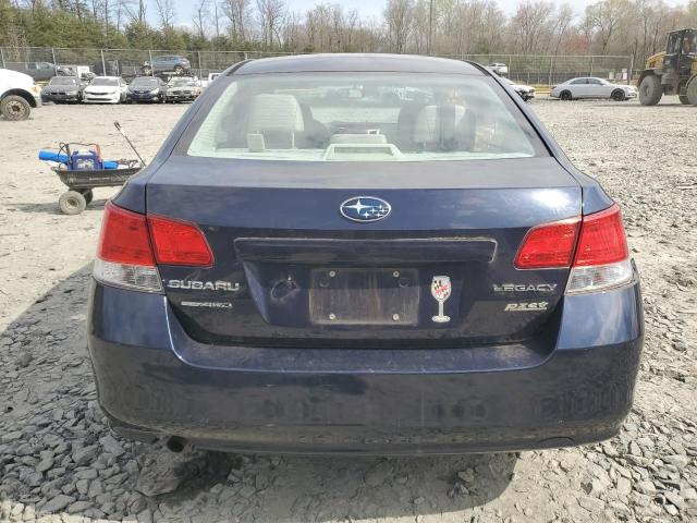 4S3BMBA6XD3044068 - 2013 SUBARU LEGACY 2.5I BLUE photo 6