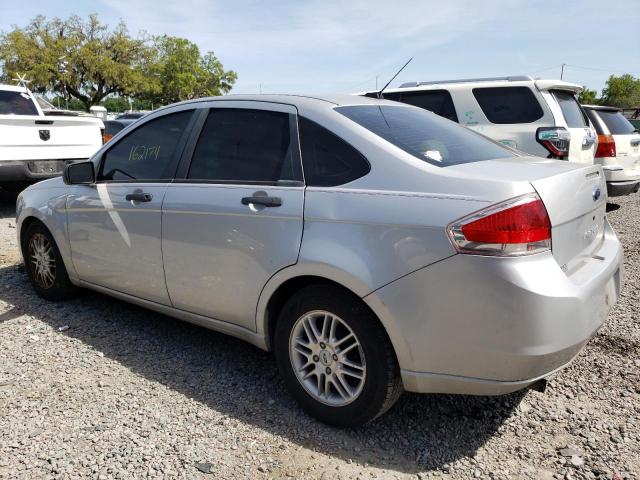 1FAHP35N89W166741 - 2009 FORD FOCUS SE SILVER photo 2