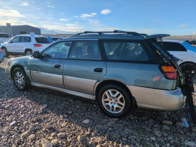 4S3BH675517613696 - 2001 SUBARU LEGACY OUTBACK AWP 绿色 照片 2