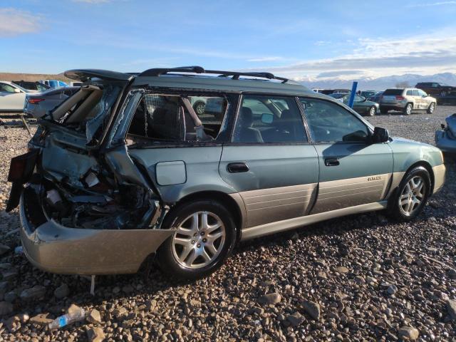 4S3BH675517613696 - 2001 SUBARU LEGACY OUTBACK AWP 绿色 照片 3