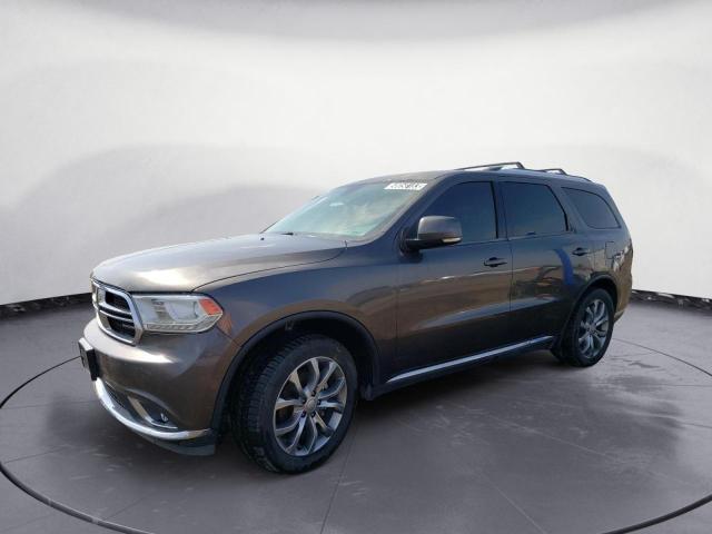 1C4RDHDG6GC459477 - 2016 DODGE DURANGO LIMITED GRAY photo 1