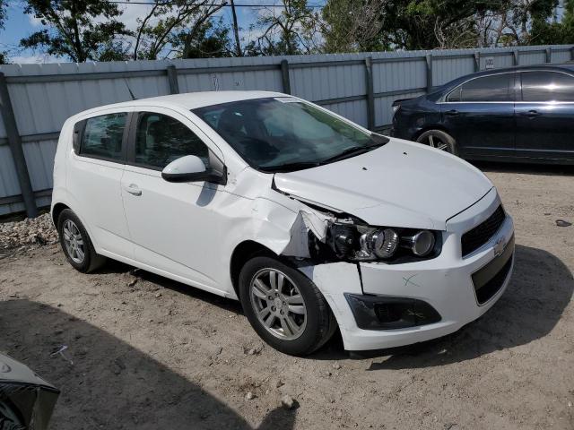 1G1JA6SH7C4117314 - 2012 CHEVROLET SONIC LS WHITE photo 4