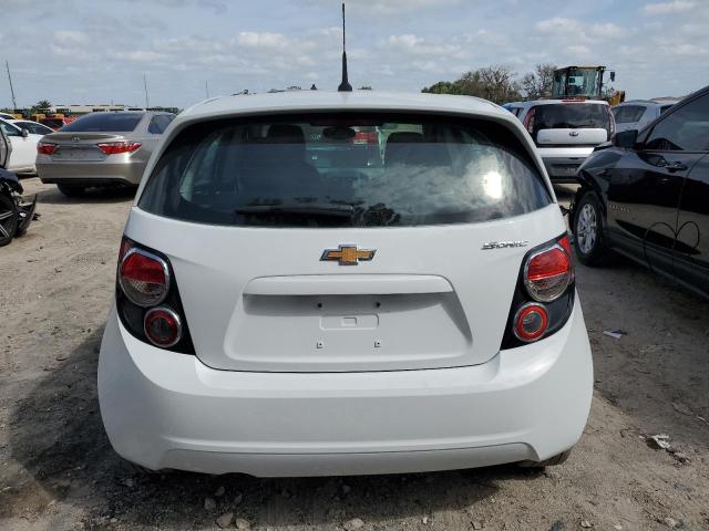 1G1JA6SH7C4117314 - 2012 CHEVROLET SONIC LS WHITE photo 6