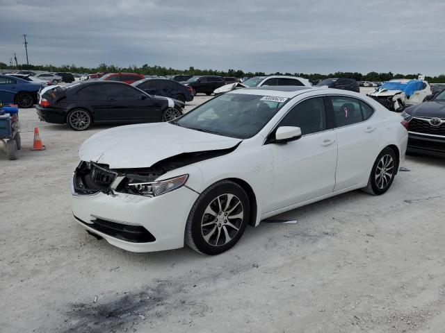 19UUB1F50FA009368 - 2015 ACURA TLX TECH WHITE photo 1