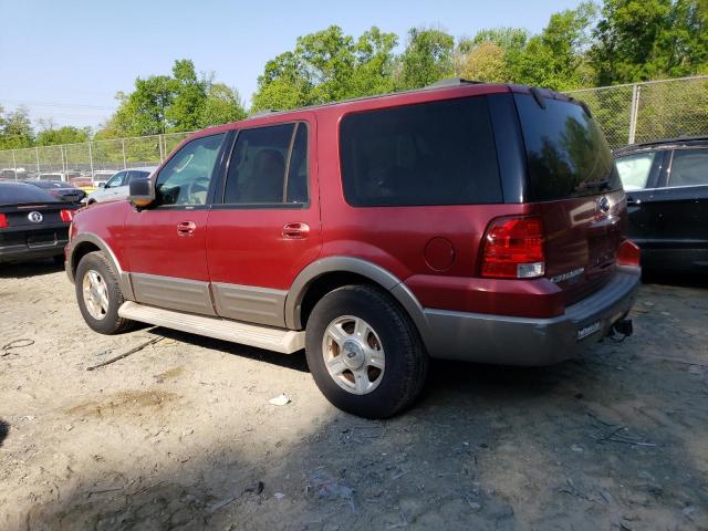 1FMFU18L94LB75995 - 2004 FORD EXPEDITION EDDIE BAUER RED photo 2