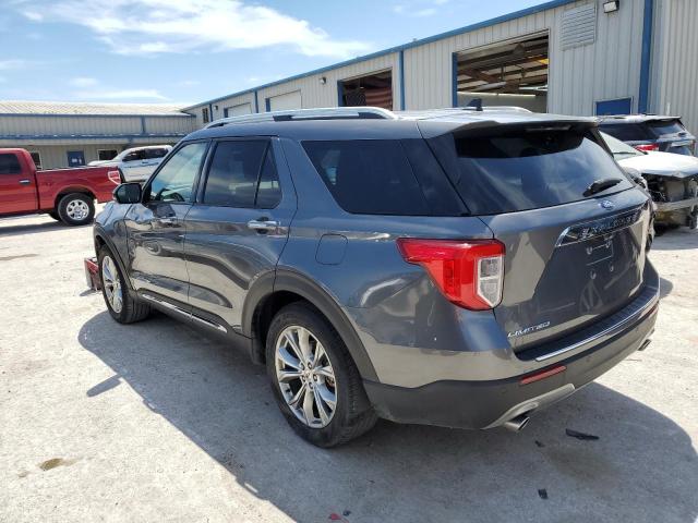 1FMSK7FH5MGA40253 - 2021 FORD EXPLORER LIMITED GRAY photo 2