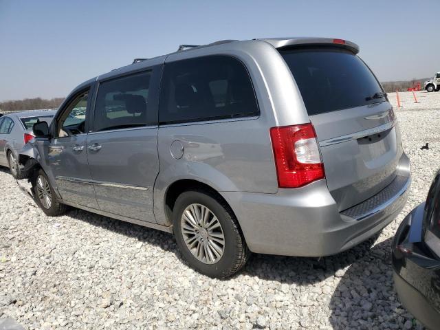 2C4RC1CG4DR818243 - 2013 CHRYSLER TOWN & COU TOURING L SILVER photo 2