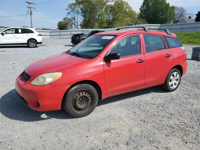 2T1KR32E66C567482 - 2006 TOYOTA COROLLA MA XR RED photo 1