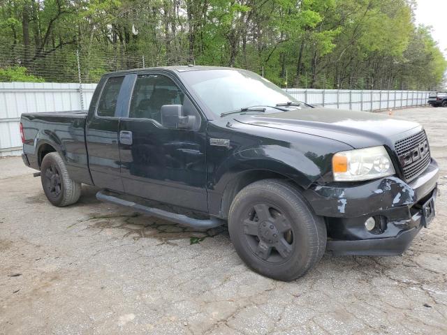 1FTRX12W57FB56584 - 2007 FORD F150 BLACK photo 4