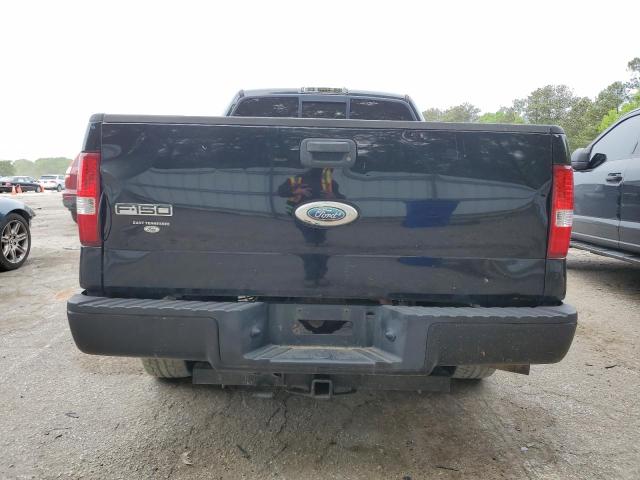 1FTRX12W57FB56584 - 2007 FORD F150 BLACK photo 6