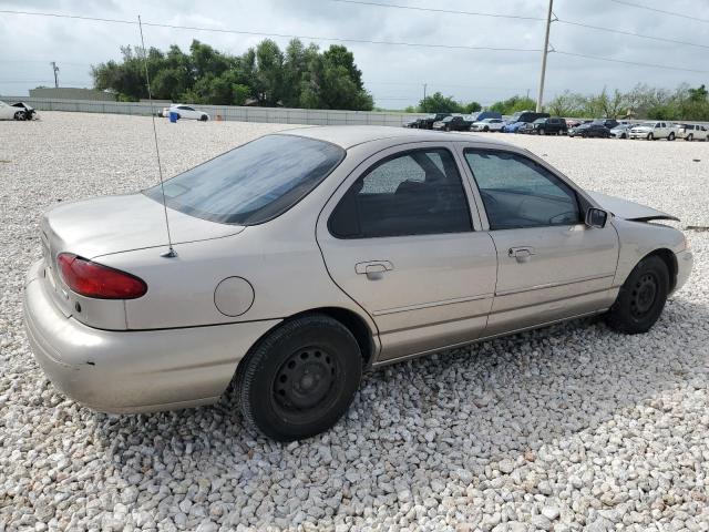 1FALP6539TK152663 - 1996 FORD CONTOUR GL BEIGE photo 3